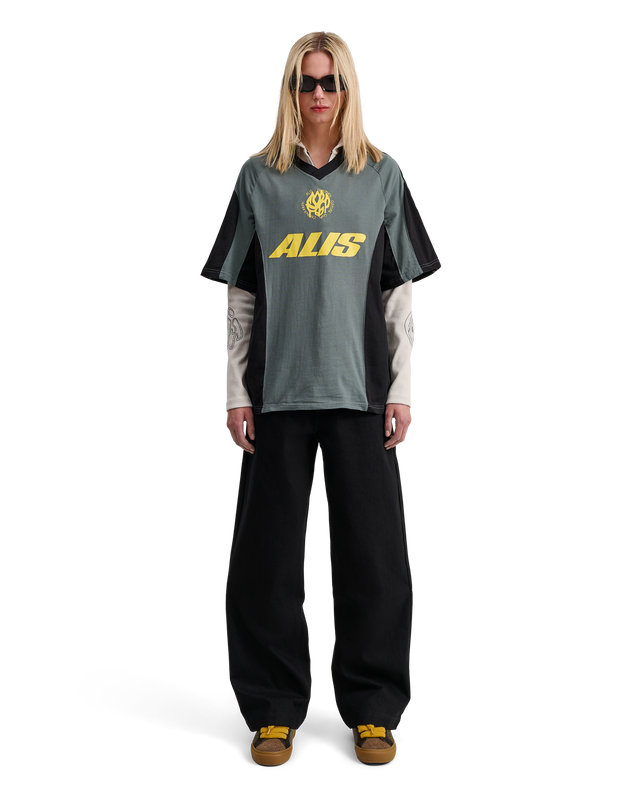 ALIS ALAIN POLO W/ GRAPHIC & LOGOBAND Polo