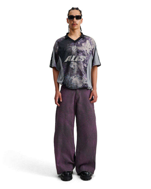 ALIS ALAIN POLO W/ GRAPHIC & LOGOBAND Polo