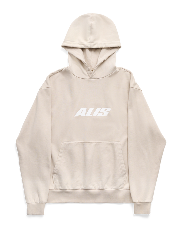 ALIS AORI HOODIE W/ CHEST LOGO Hoodie Faded Sand
