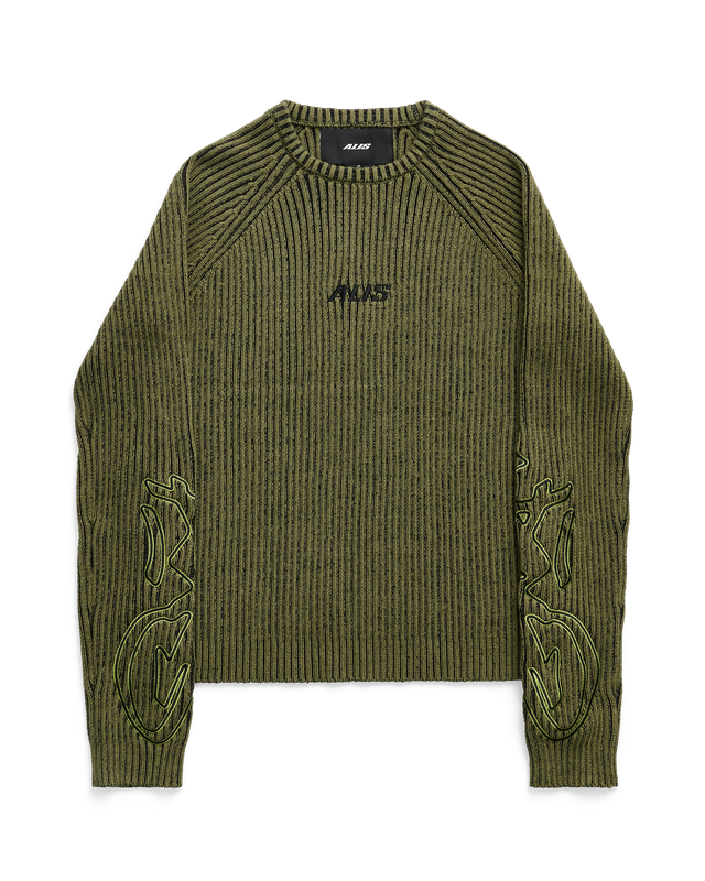 ALIS ARIA KNIT SWEAT W/ EMBROIDERY Sweater