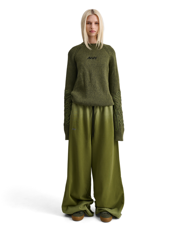 ALIS ARIA KNIT SWEAT W/ EMBROIDERY Sweater