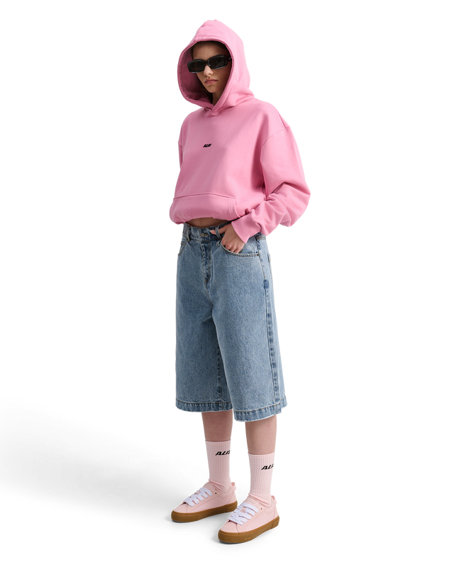 ALIS CHAZ WIDE FIT DENIM SHORTS Shorts Washed Light Blue