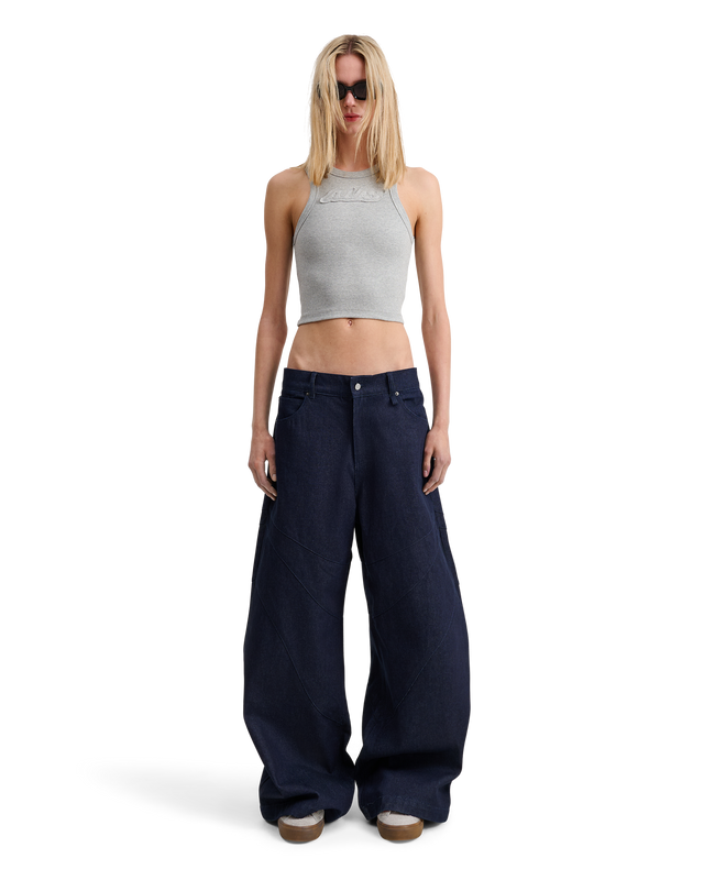ALIS DANIE BARREL DENIM PANTS Jeans