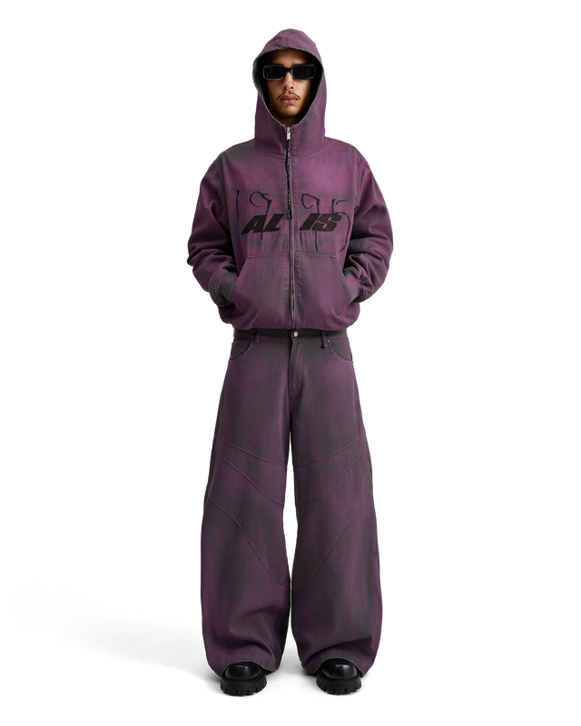 ALIS DANIE BARREL DENIM PANTS Jeans