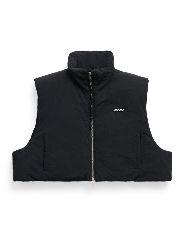 ALIS GROVER SHORT VEST W/ LOGO TAPE Vest