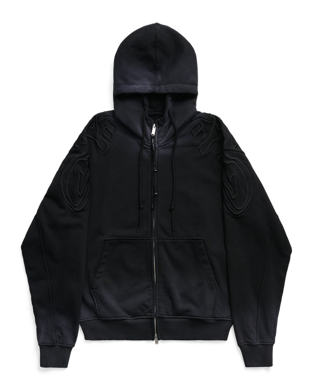 ALIS GYLL HOODIE W/ ZIPPER & EMBROIDERY Hoodie