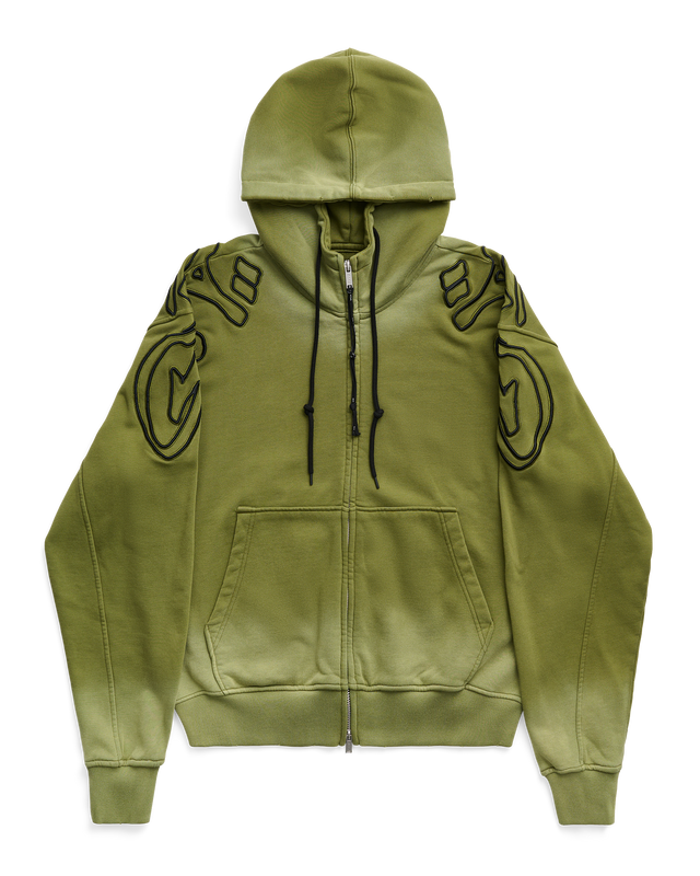 ALIS GYLL HOODIE W/ ZIPPER & EMBROIDERY Hoodie