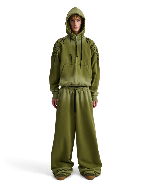 ALIS GYLL HOODIE W/ ZIPPER & EMBROIDERY Hoodie