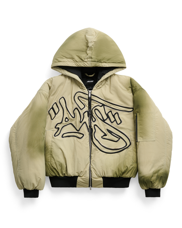 ALIS HOIY OVERSIZED BOMBER JACKET W/ EMBROIDERY Jacket