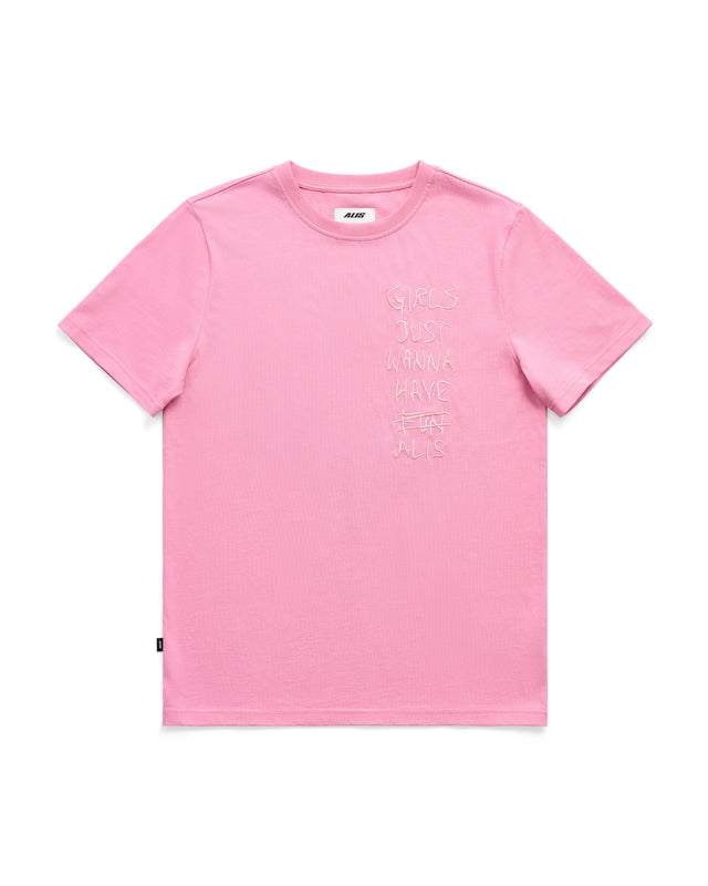 ALIS JERON ESSENTIAL T-SHIRT W/ GRAPHIC EMBROIDERY T-shirt
