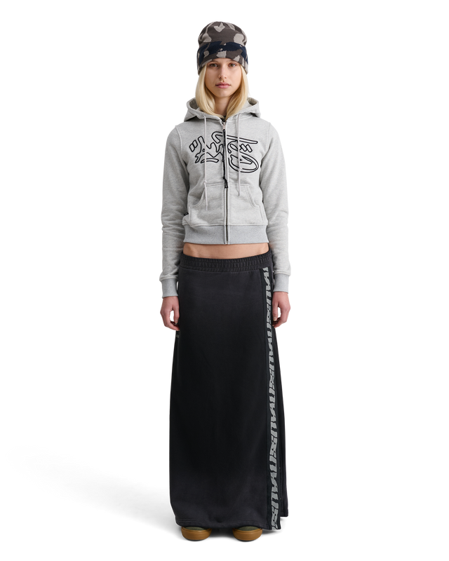 ALIS LAUREN TIGHT FIT HOODIE W/ EMBROIDERY Hoodie