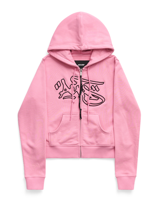 ALIS LAUREN TIGHT FIT HOODIE W/ EMBROIDERY Hoodie