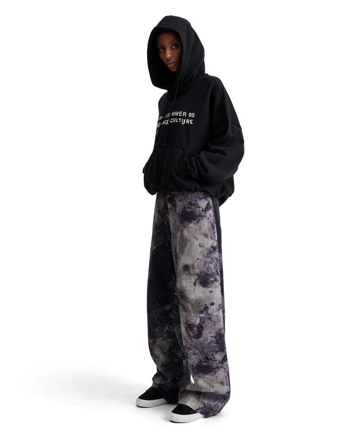 ALIS MALTO CROPPED HOODIE W/ PRINT Hoodie