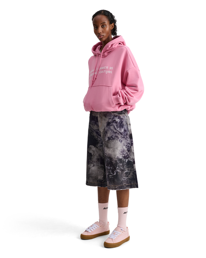 ALIS MALTO CROPPED HOODIE W/ PRINT Hoodie