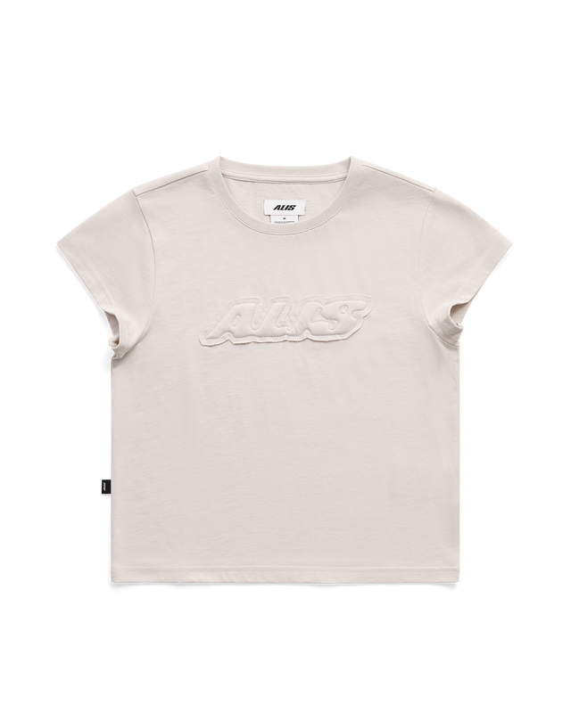 ALIS OLIIEY BABY TEE W/ PATCH T-shirt