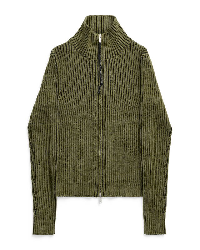 ALIS PEAROS KNIT SWEATER W/ ZIP Sweatshirt
