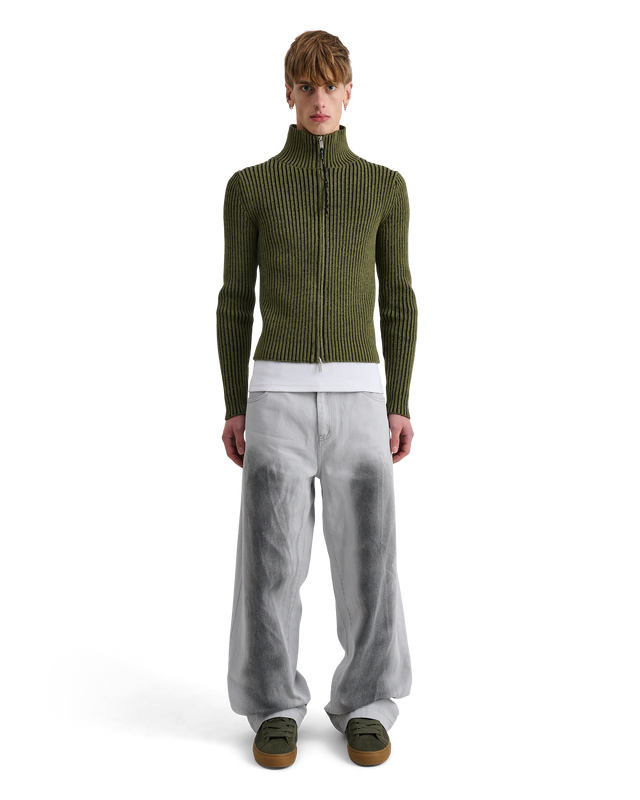 ALIS PEAROS KNIT SWEATER W/ ZIP Sweatshirt