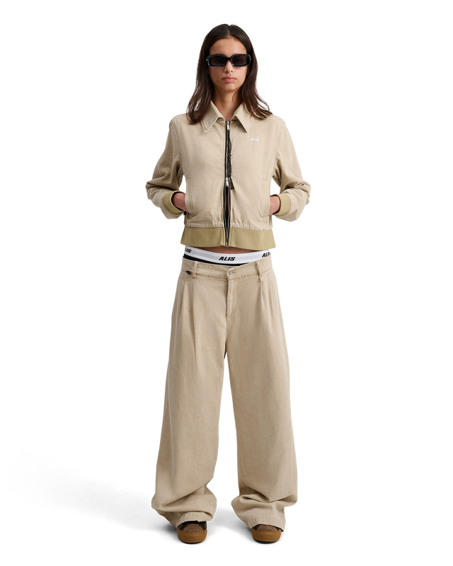 ALIS PHYLLI LOOSED FITTED CHINO PANTS Trousers