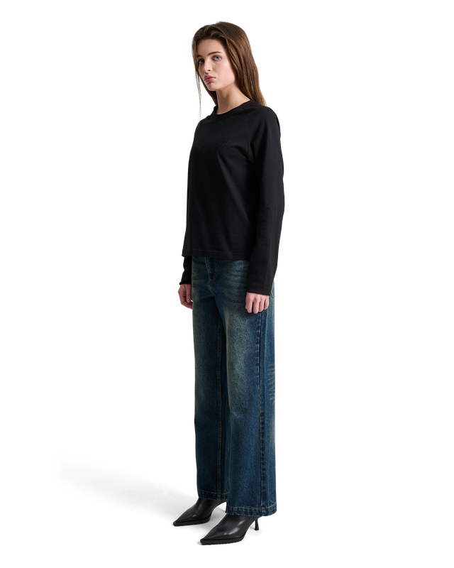 ALIS SOL LONG SLEEVE W. EMBROIDERED LOGO L/S Jersey