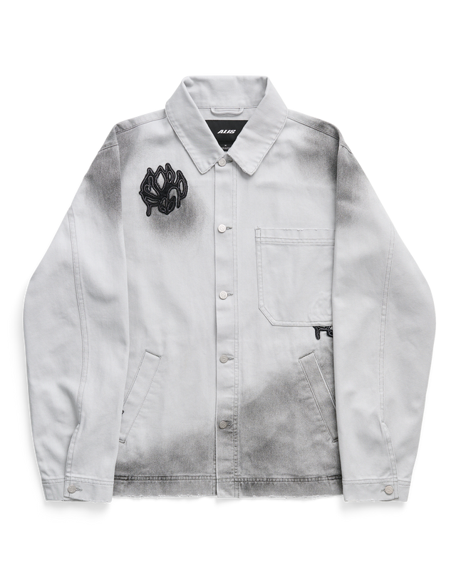 ALIS VIREN SHORT WORKER JACKET W/ PATCHES Jacket