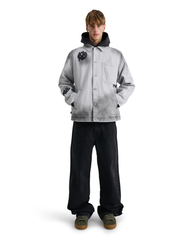 ALIS VIREN SHORT WORKER JACKET W/ PATCHES Jacket